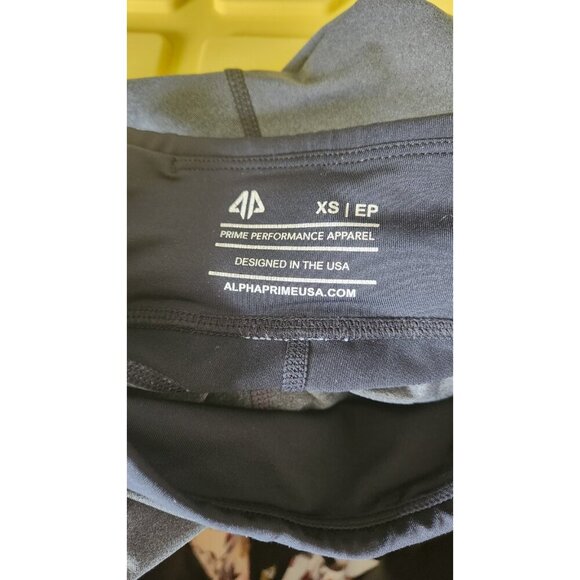 Alpha prime Revolt black Leggings Size XS Athleticwear - Picture 6 of 6